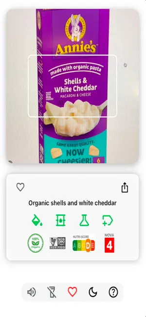 myha - food scanner screenshot 1