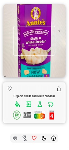 myha - food scanner screenshot