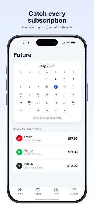 FutureFlow: Personal Finance screenshot 3