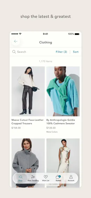 Anthropologie screenshot 3