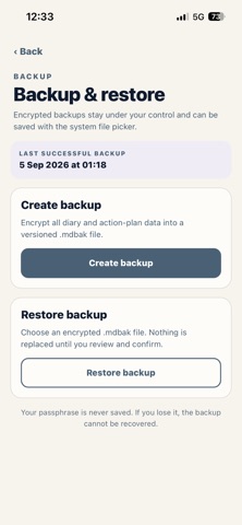 Mitos: Mood Tracker Screenshot 5 of 6