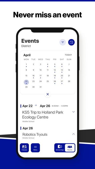 Blue Hill Schools, NE Screenshot