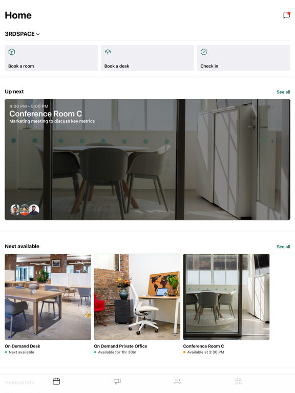 3rd Space iPad screenshot 2 - Productivity app