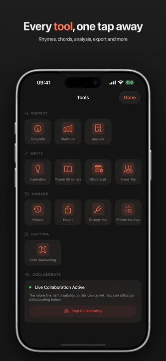 Songwriter Studio: For Lyrics screenshot 6