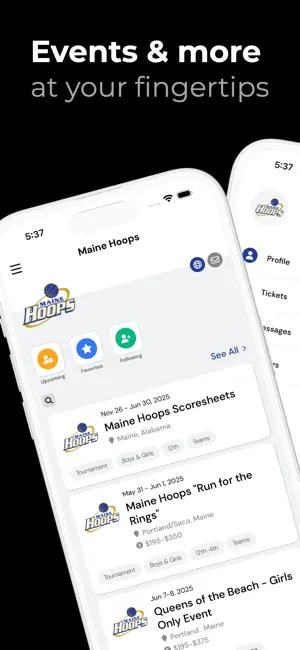 Maine Hoops screenshot 1