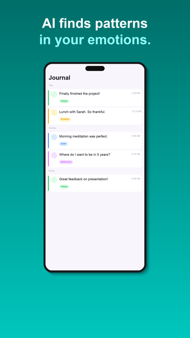 VoiceJournal — AI Mood Diary screenshot