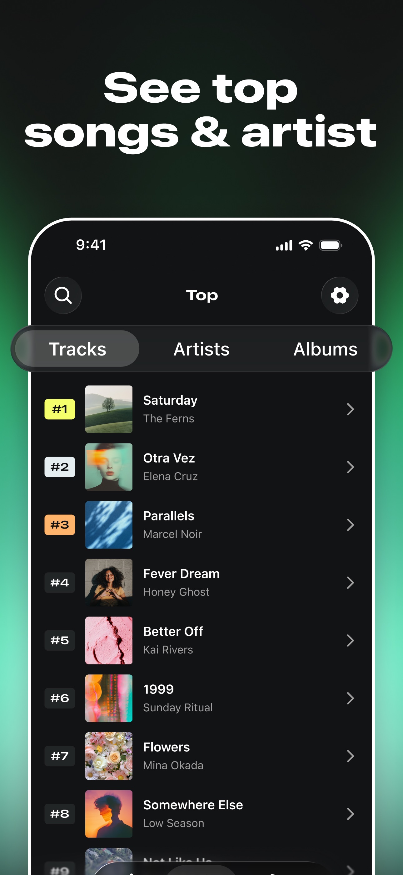 Screenshot 2 of Music Stats - Artist Analytics