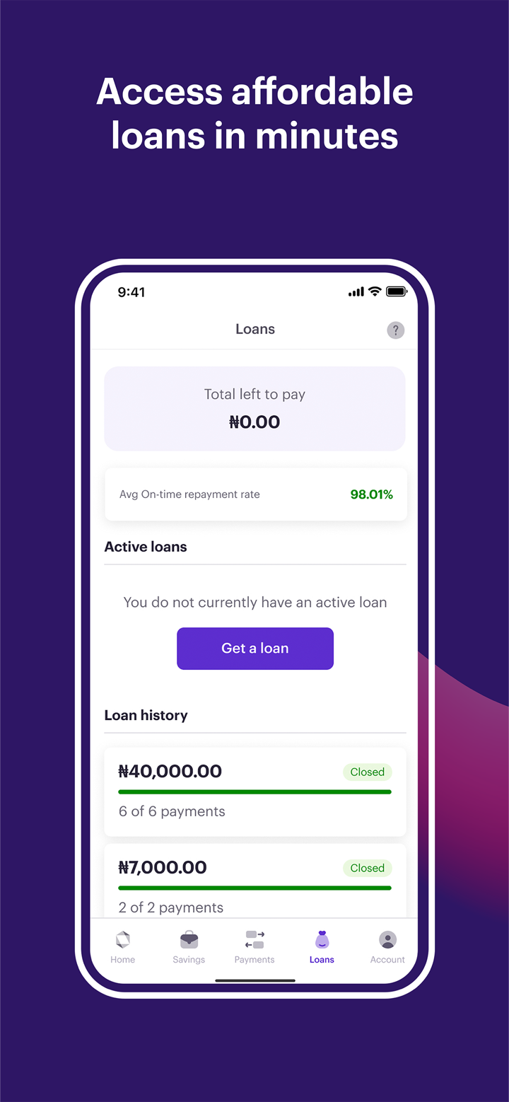 Carbon: Mobile Banking & Loans screenshot 4