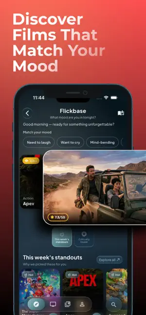 MovieFlix: Watch Movies & Show iPhone screenshot 1