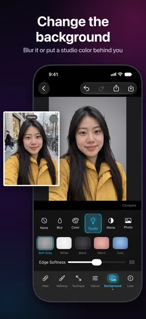 Aura: Face & Selfie Retouch screenshot 3