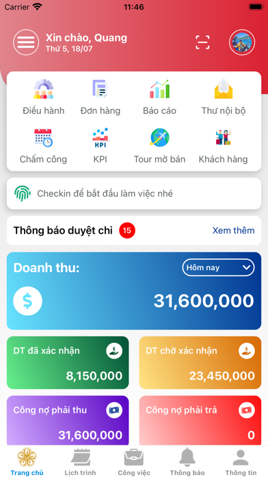 Merchant Golden Smile Travel Screenshot