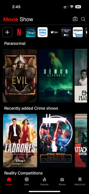 Movie Flex: Movies & TV Show iPhone screenshot 3