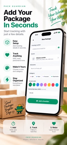 Pack Guardian: Package Tracker Screenshot 7 of 8