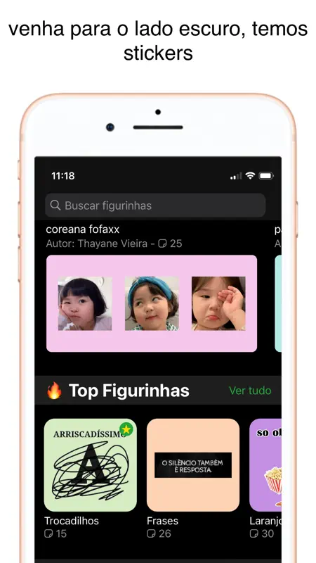 Top Figurinhas WASticker Maker screenshot 8 of 9