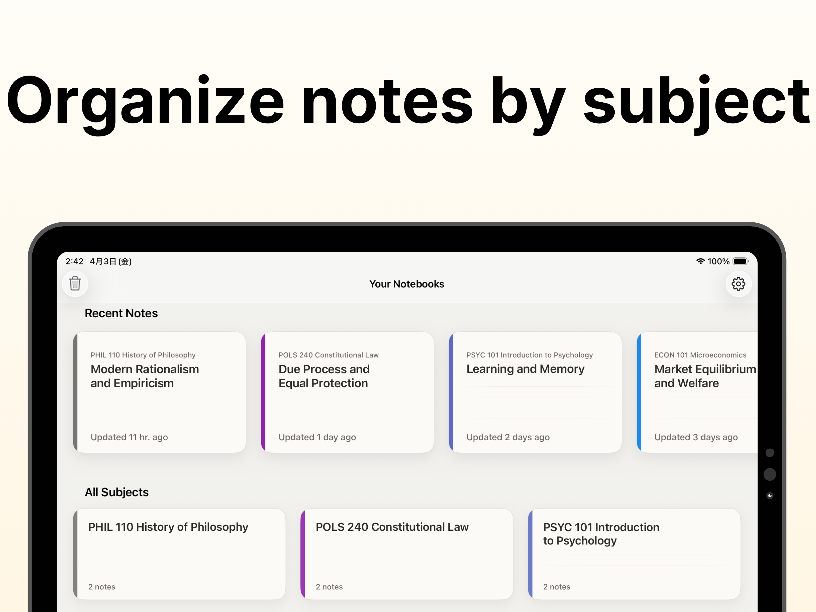 Uni:Note – Study Notes screenshot 2