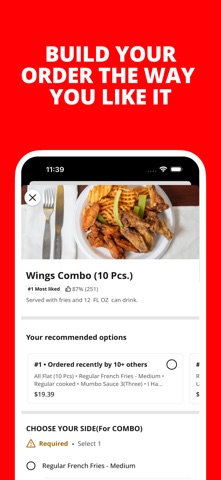 America's Best Wings App Screenshot 2 of 3