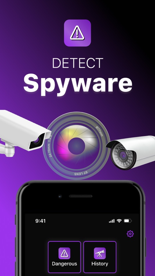 #1. Spy detection Spyware detector (iOS) di: Ewa Sikorska