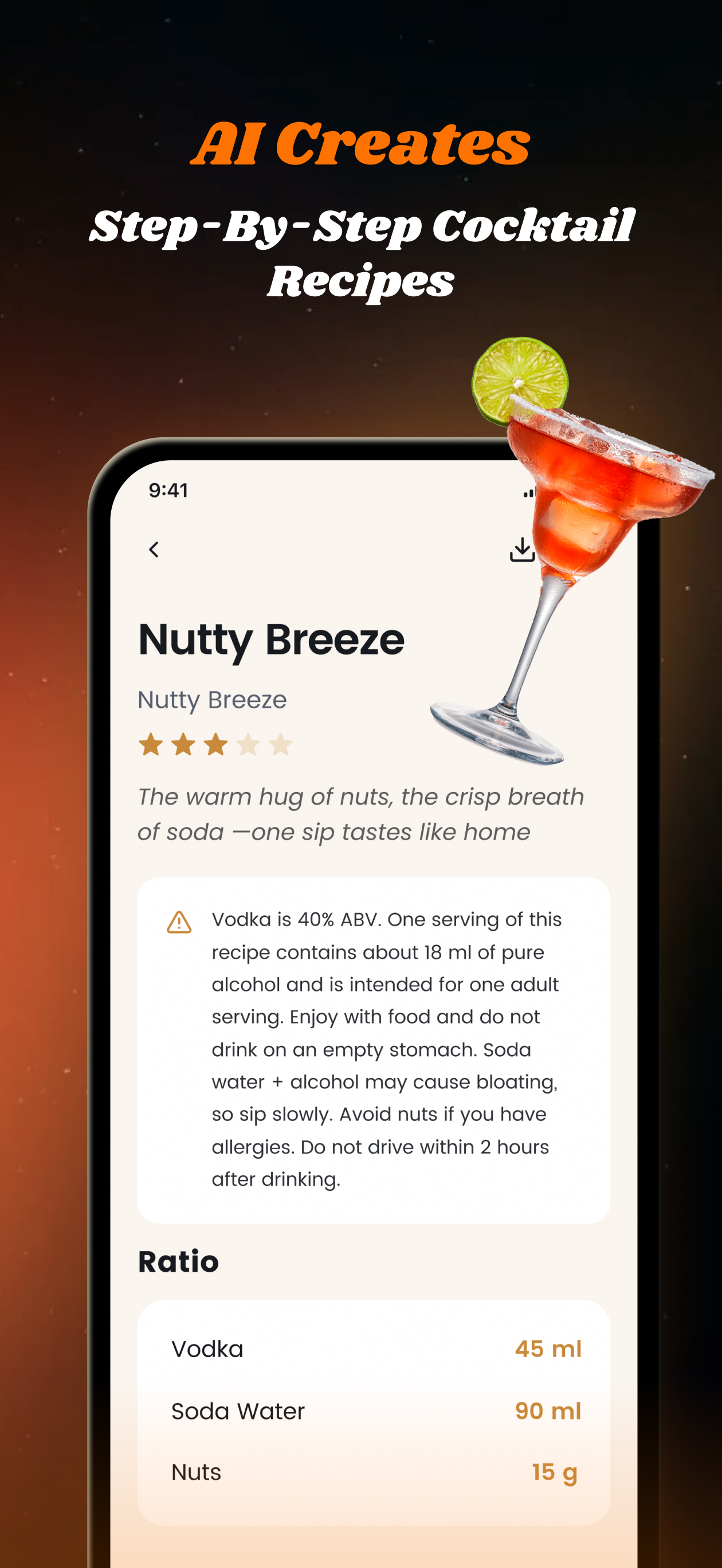 Mixgo: AI Bartender & Cocktail screenshot 4