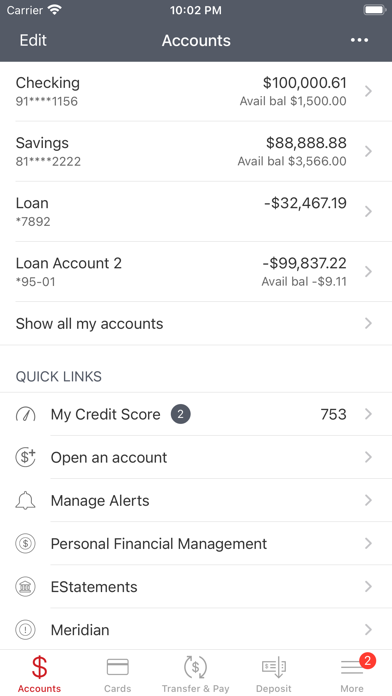 County Bank (Mobile) Screenshot