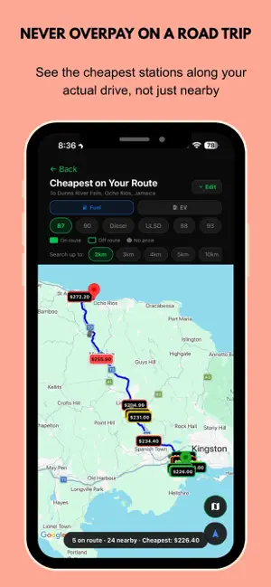 FuelWatch JA screenshot 3