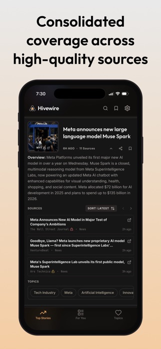 Hivewire News Screenshot 4 of 6
