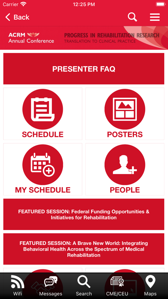 #2. ACRM Events (iOS) 由: American Congress of Rehabilitation Medicine