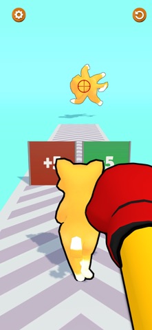 Smash Hero - Cat Punching Game iPhone screenshot