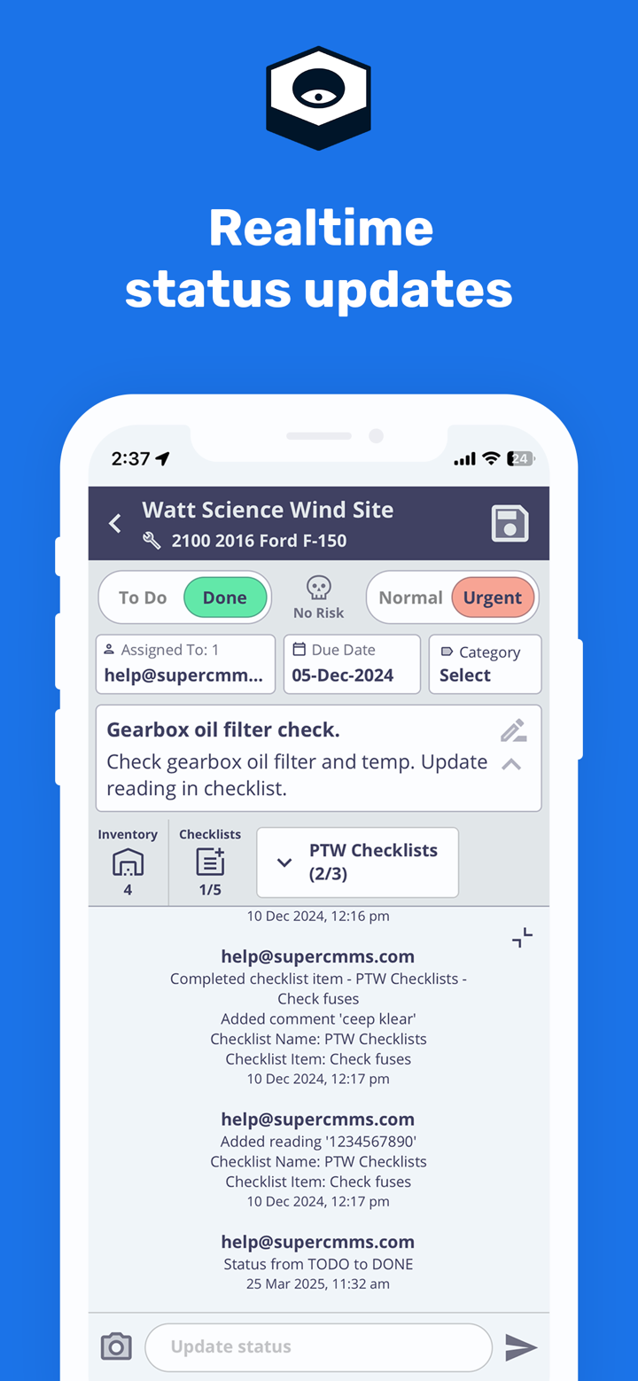 Super CMMS screenshot 4