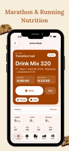 Marathon Nutrition & Fuel Plan screenshot