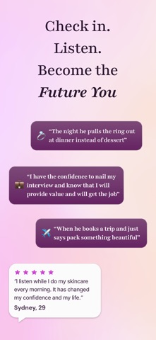 Future You: Manifest Anything iPhone screenshot