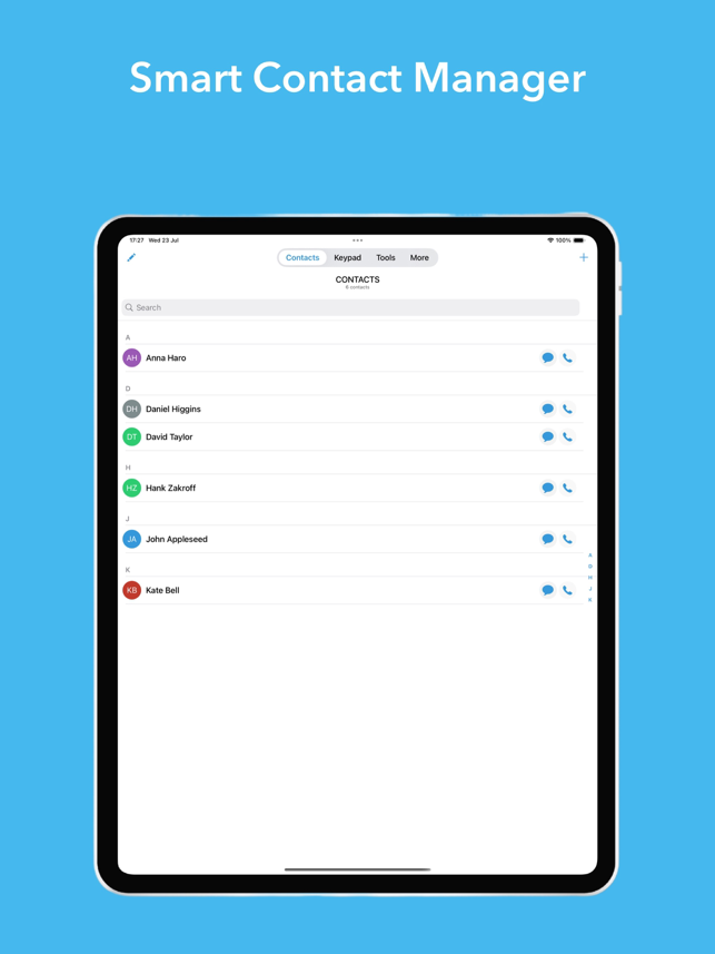 1Contact Pro: Clean & Backup Screenshot