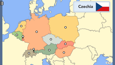 Countries, Capitals, Flags Screenshot