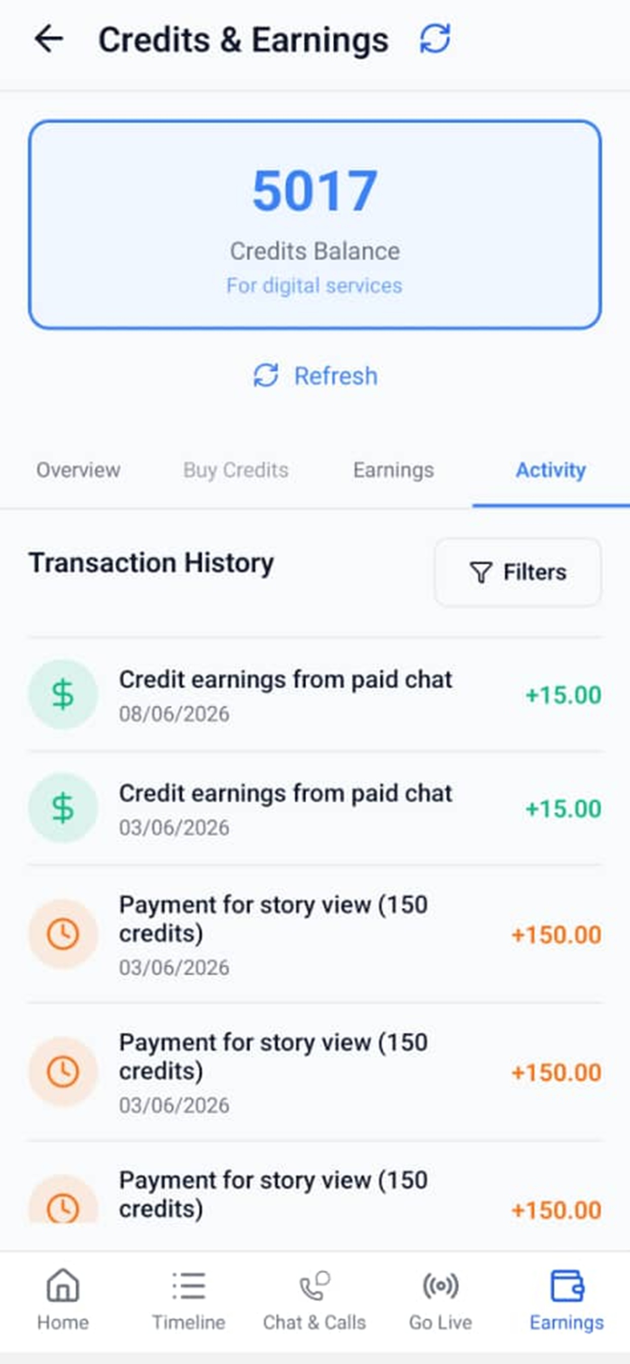 MyTimeApp screenshot 3