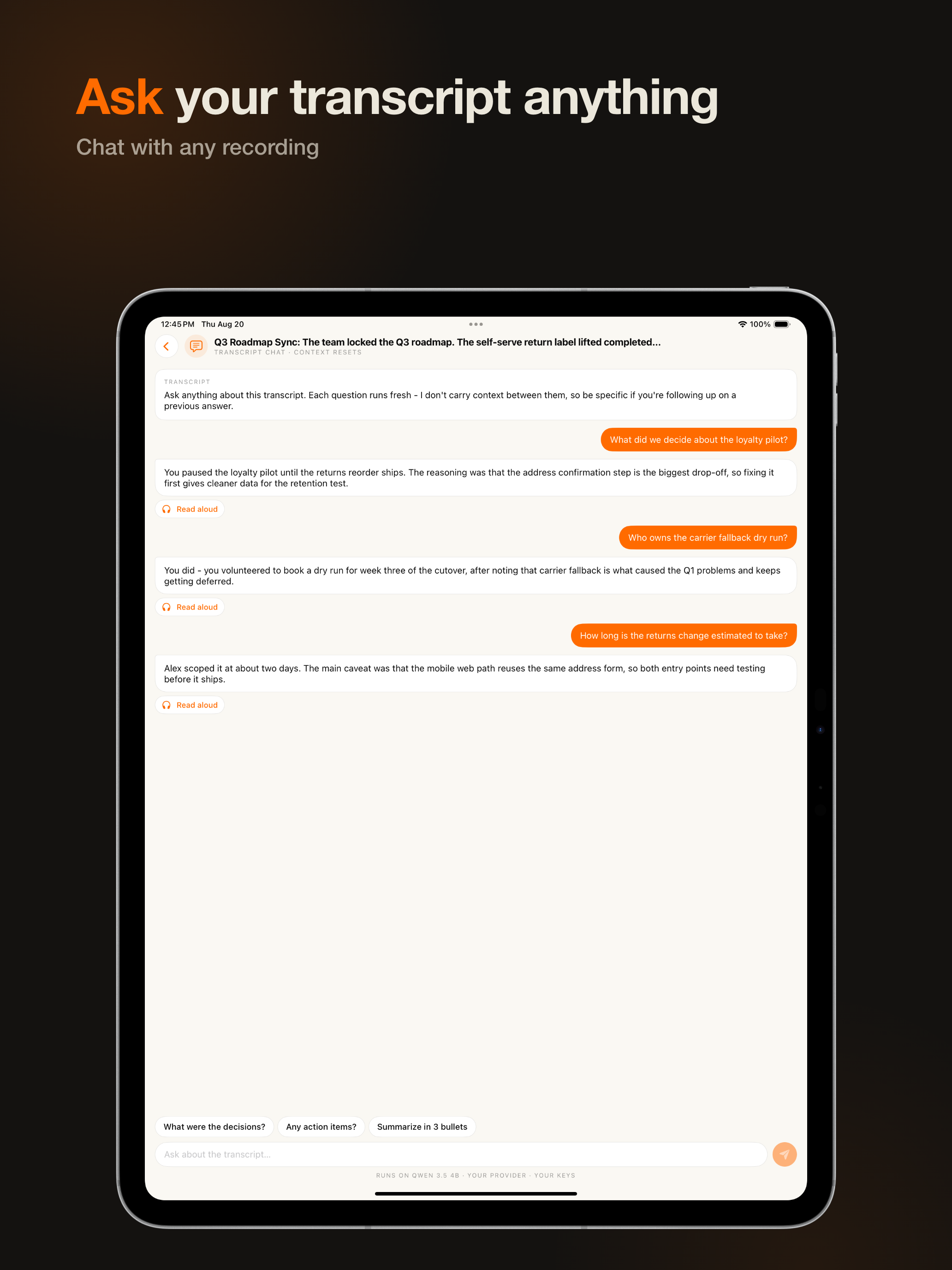 Transcribatron: Voice to Text screenshot 14