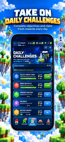 Sky Drifter: Flight Rush screenshot 3