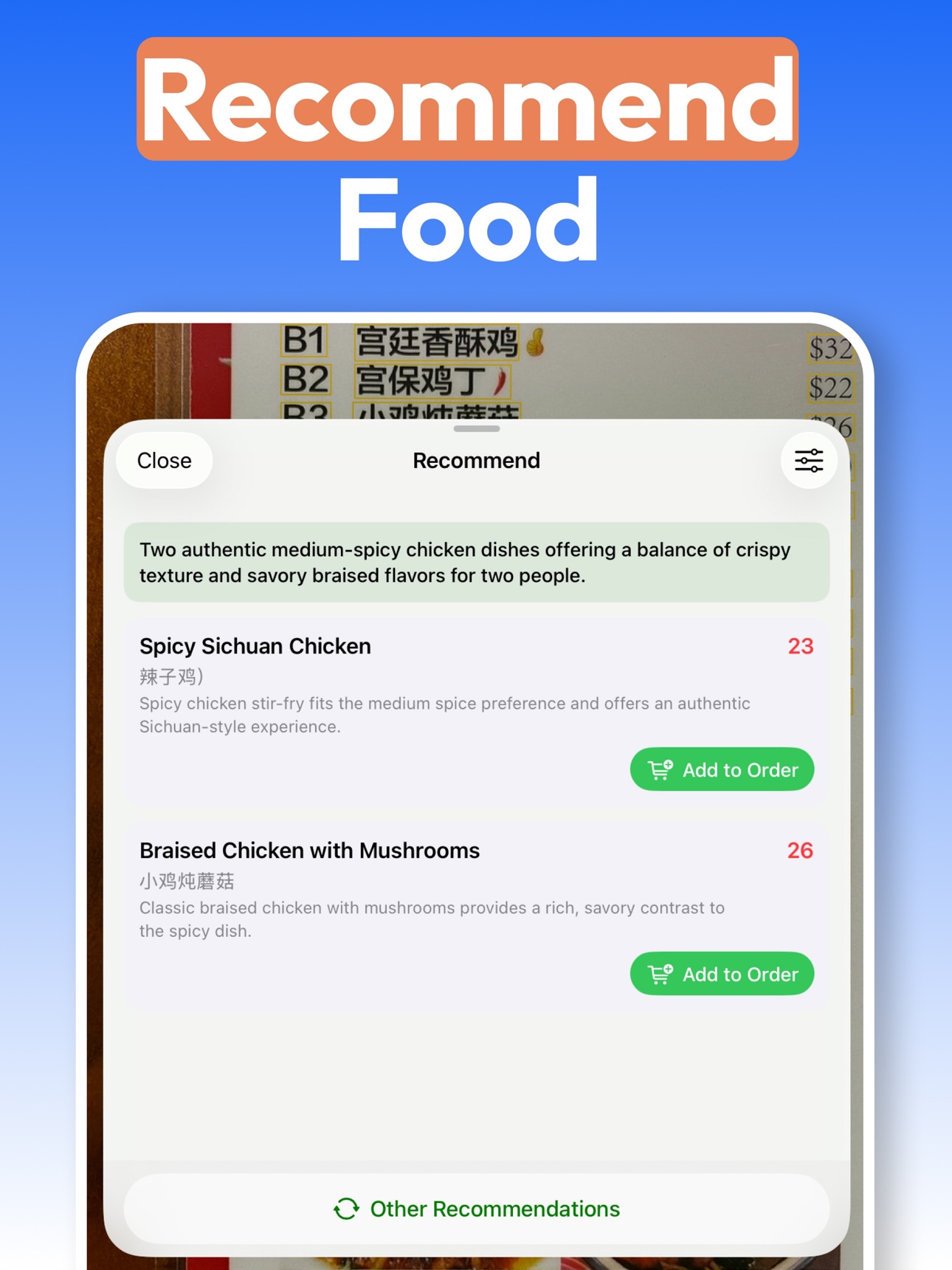 Screenshot 10 of Translate Menu Photo: MenuGuru