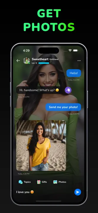 AI Girlfriend: Chat & Roleplayのスクリーンショット（2/5）