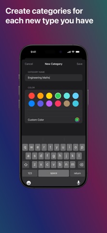 FormuNote iPhone screenshot
