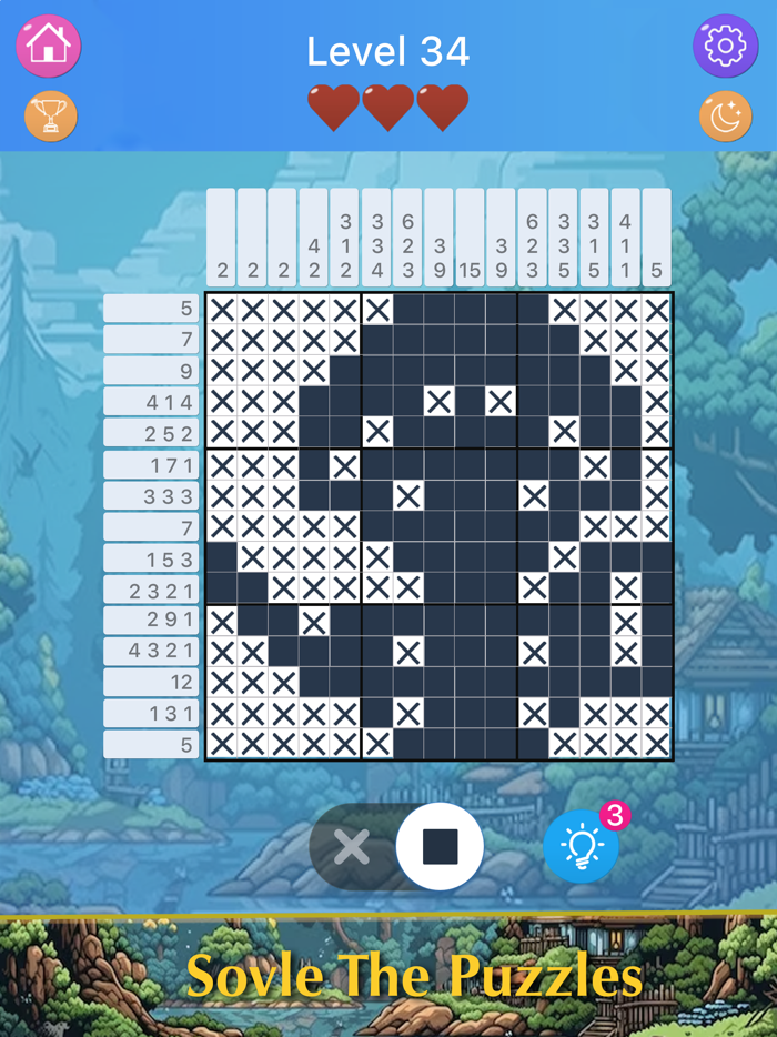 Nonogram Logic Picture Cross