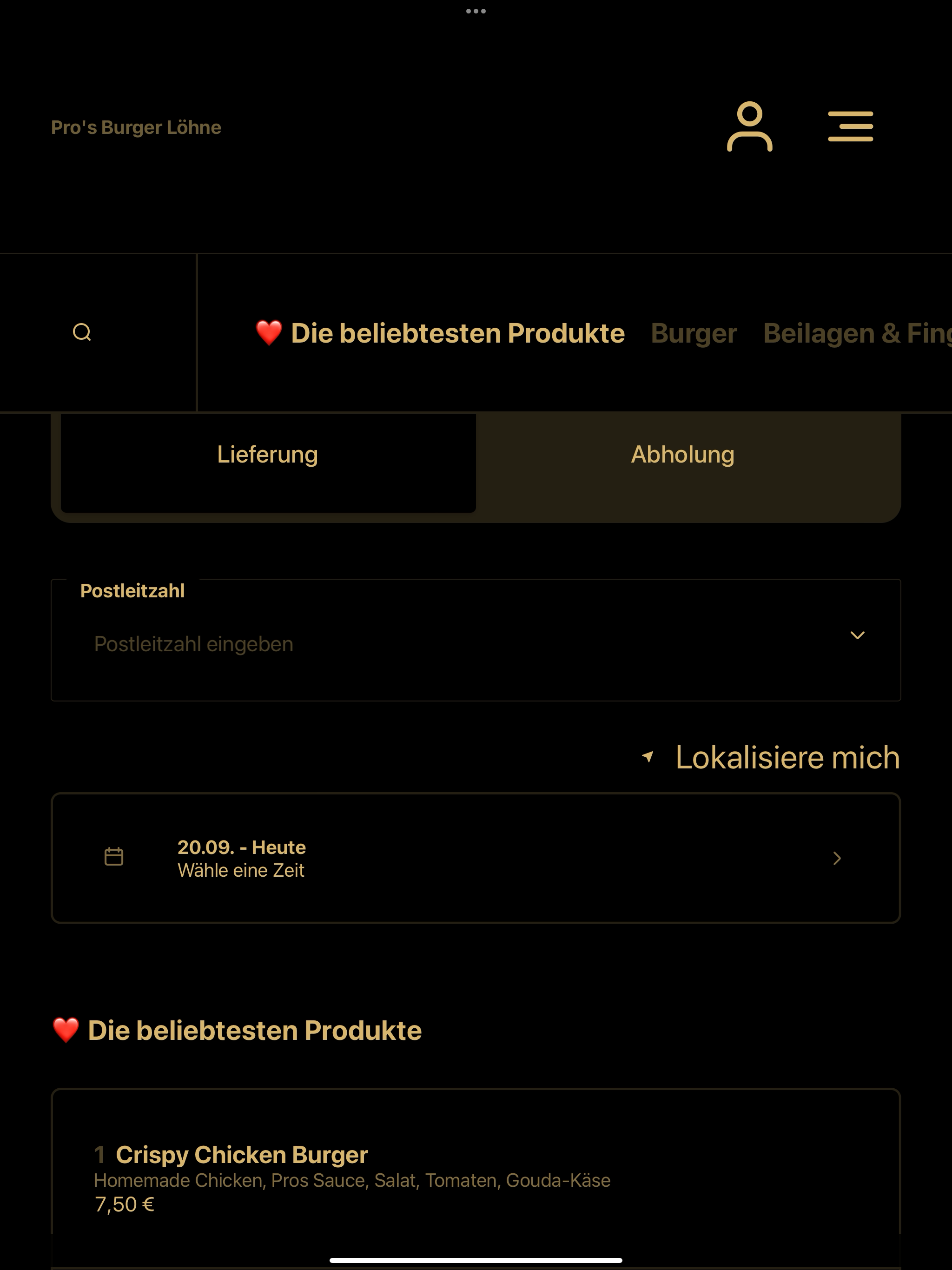 Pros Burger Löhne screenshot 7