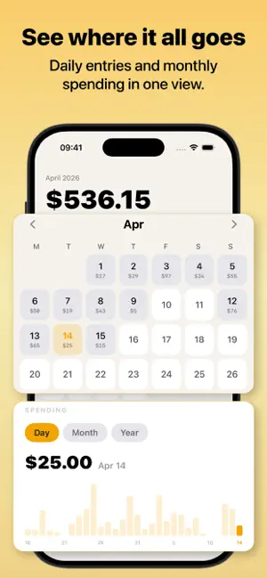 Jotfi - Quick Expense Tracker screenshot 3