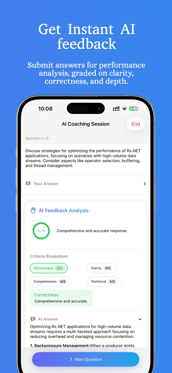 #4. InterviewGenie: Prep .Net (iOS) Podle: Abhinav Jha