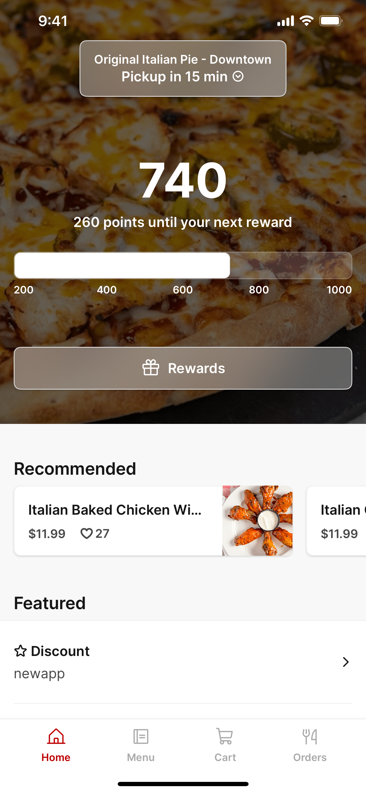 The Original Italian Pie