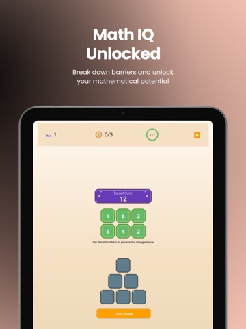 Math IQ Booster: Fun Math Game iPad screenshot