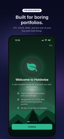 Holdwise screenshot