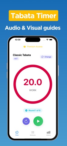 Interval Timer, Tabata Timer Screenshot 1 of 4
