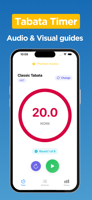 Interval Timer, Tabata Timer Screenshot 1 of 4