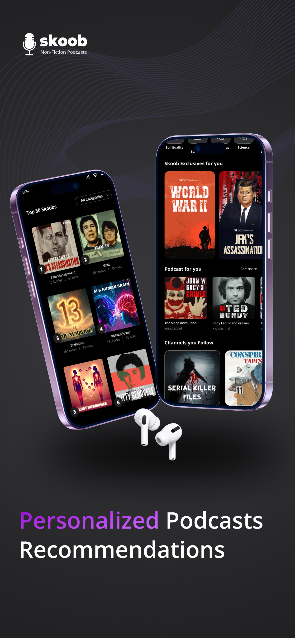 Skoob: NonFiction Podcasts