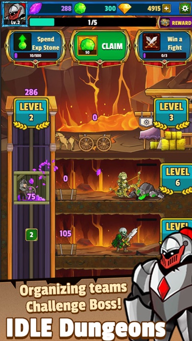Hell Rift: Idle Dungeons Screenshot