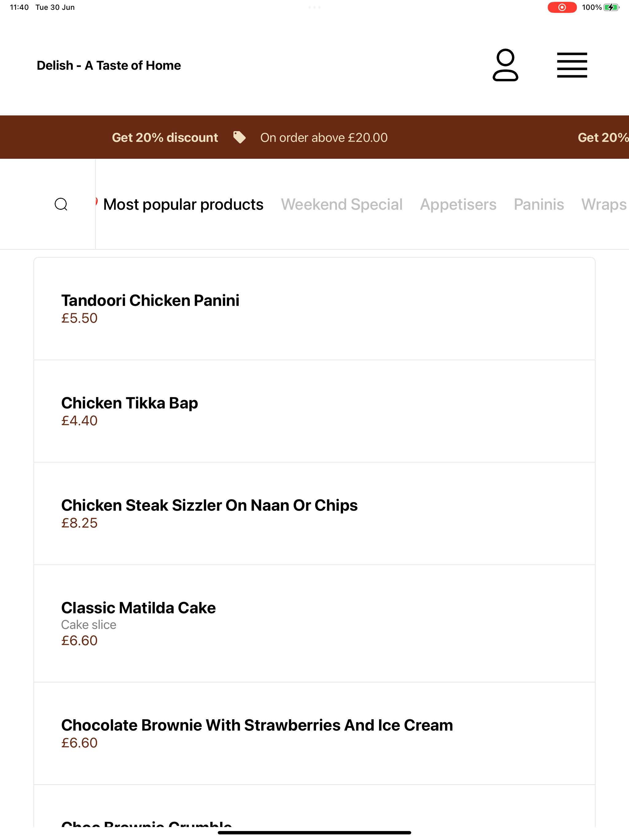 Delish - A Taste of Home screenshot 13